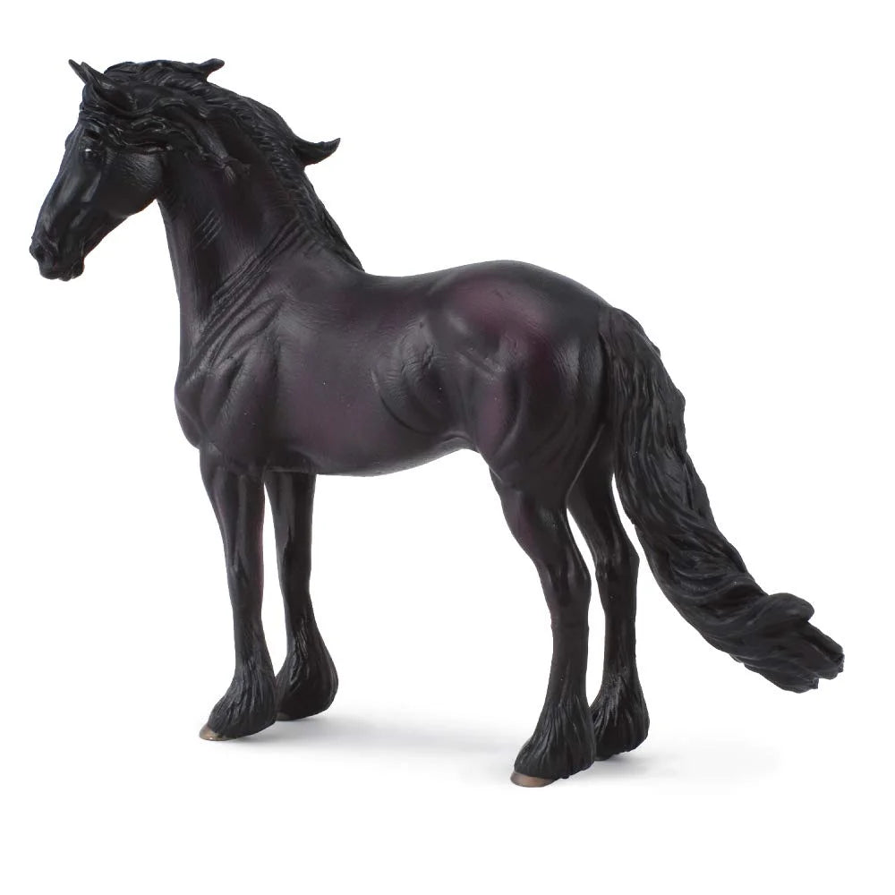 Collecta Friesian Stallion Figurine