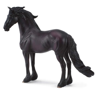 Collecta Friesian Stallion Figurine