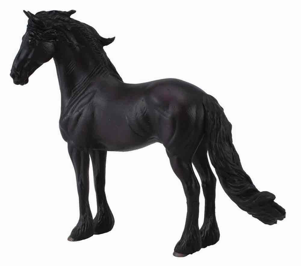 Collecta Friesian Stallion Figurine